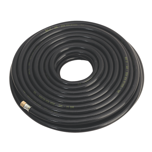 Sealey AH30RX Heavy-Duty Air Hose with 1/4"BSP Unions 30m x 8mm
