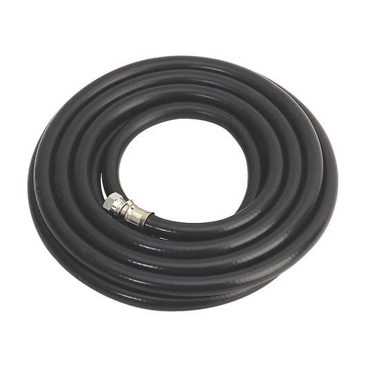 Sealey AH5RX/38 Heavy-Duty Air Hose with 1/4"BSP Unions 5m x 10mm