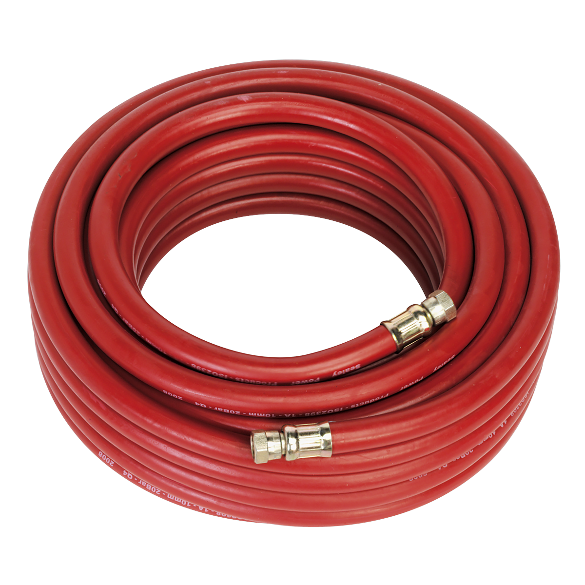 Sealey AHC1538 Air Hose with 1/4"BSP Unions 15m x 10mm