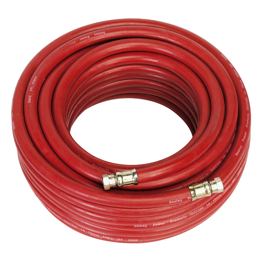 Sealey AHC2038 Air Hose with 1/4"BSP Unions 20m x 10mm