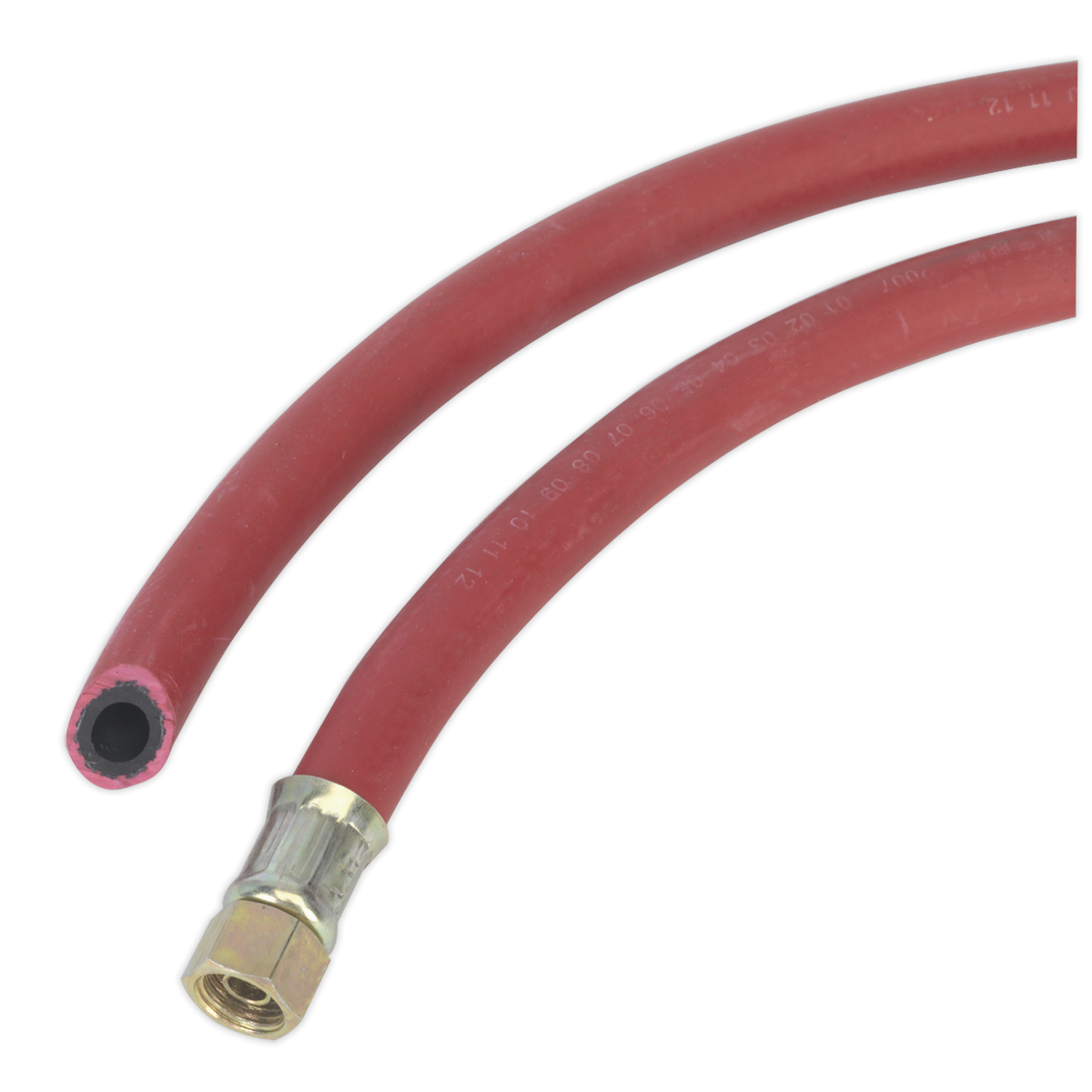 Sealey AHC5 Air Hose with 1/4"BSP Unions 5m x 8mm