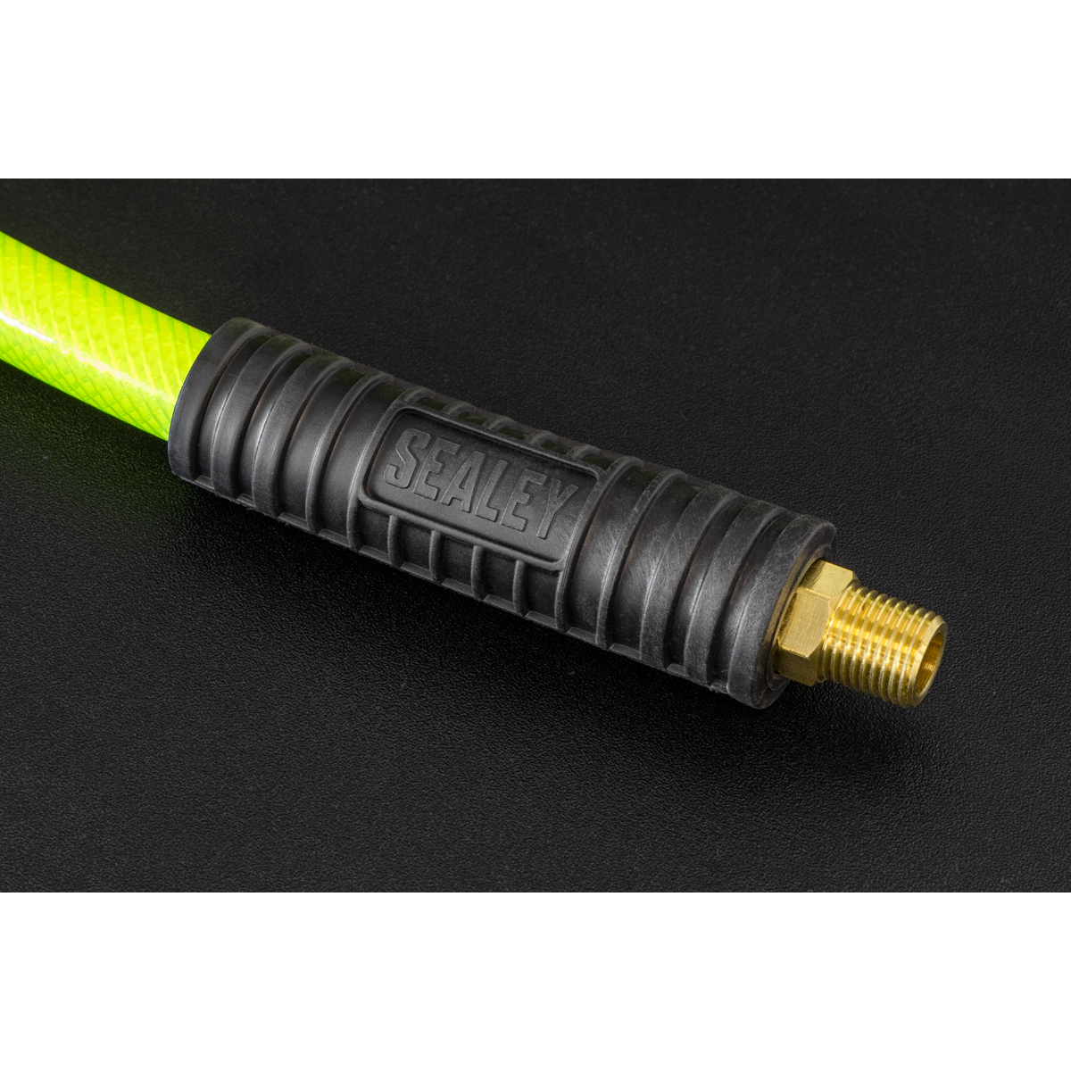 Sealey AHFC20 High-Visibility Air Hose with 1/4"BSP Unions 20m x 8mm