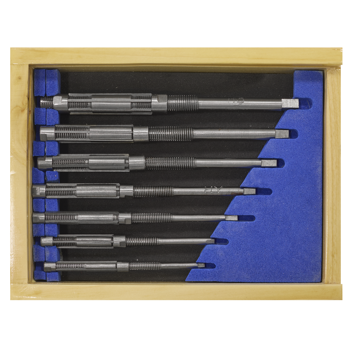 Sealey AHR3803 Adjustable Hand Reamer Set - 7pc