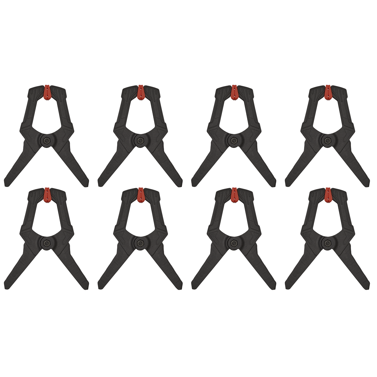 Sealey AK038 Spring Clamp Set 45mm 8pc