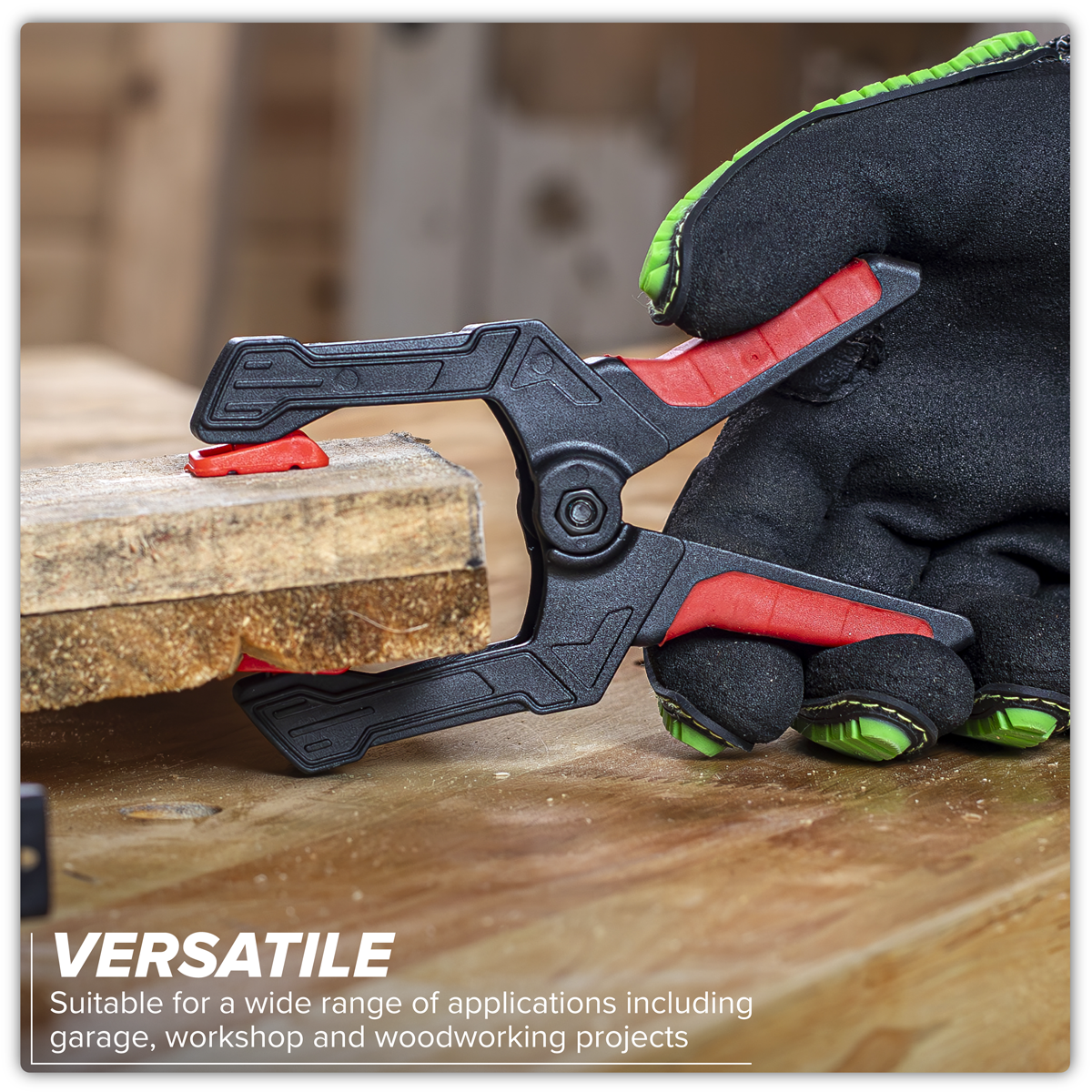 Sealey AK044 Spring Clamp Set 60mm 4pc