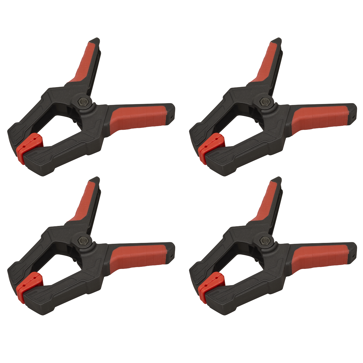 Sealey AK044 Spring Clamp Set 60mm 4pc