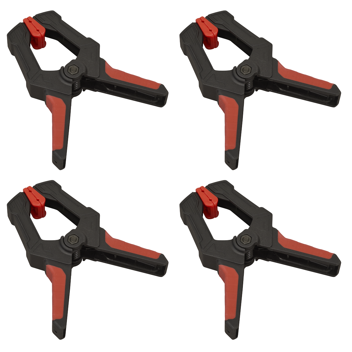 Sealey AK044 Spring Clamp Set 60mm 4pc