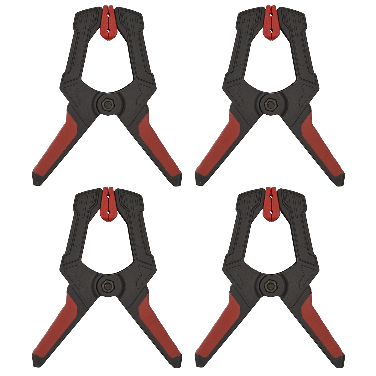 Sealey AK044 Spring Clamp Set 60mm 4pc