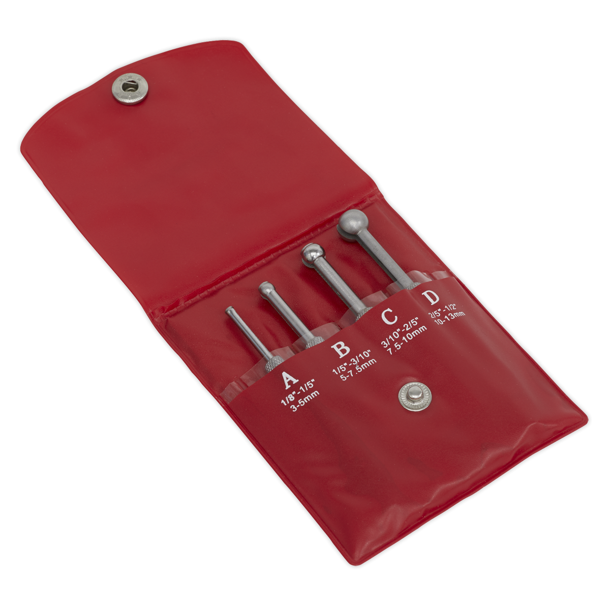 Sealey AK10116 Small Hole Gauge Set 4pc