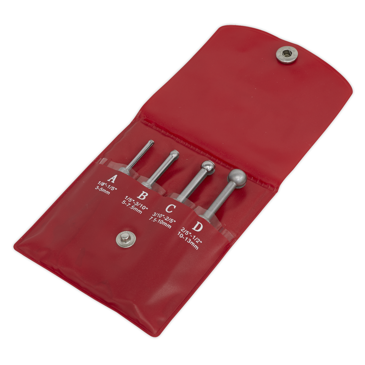 Sealey AK10116 Small Hole Gauge Set 4pc