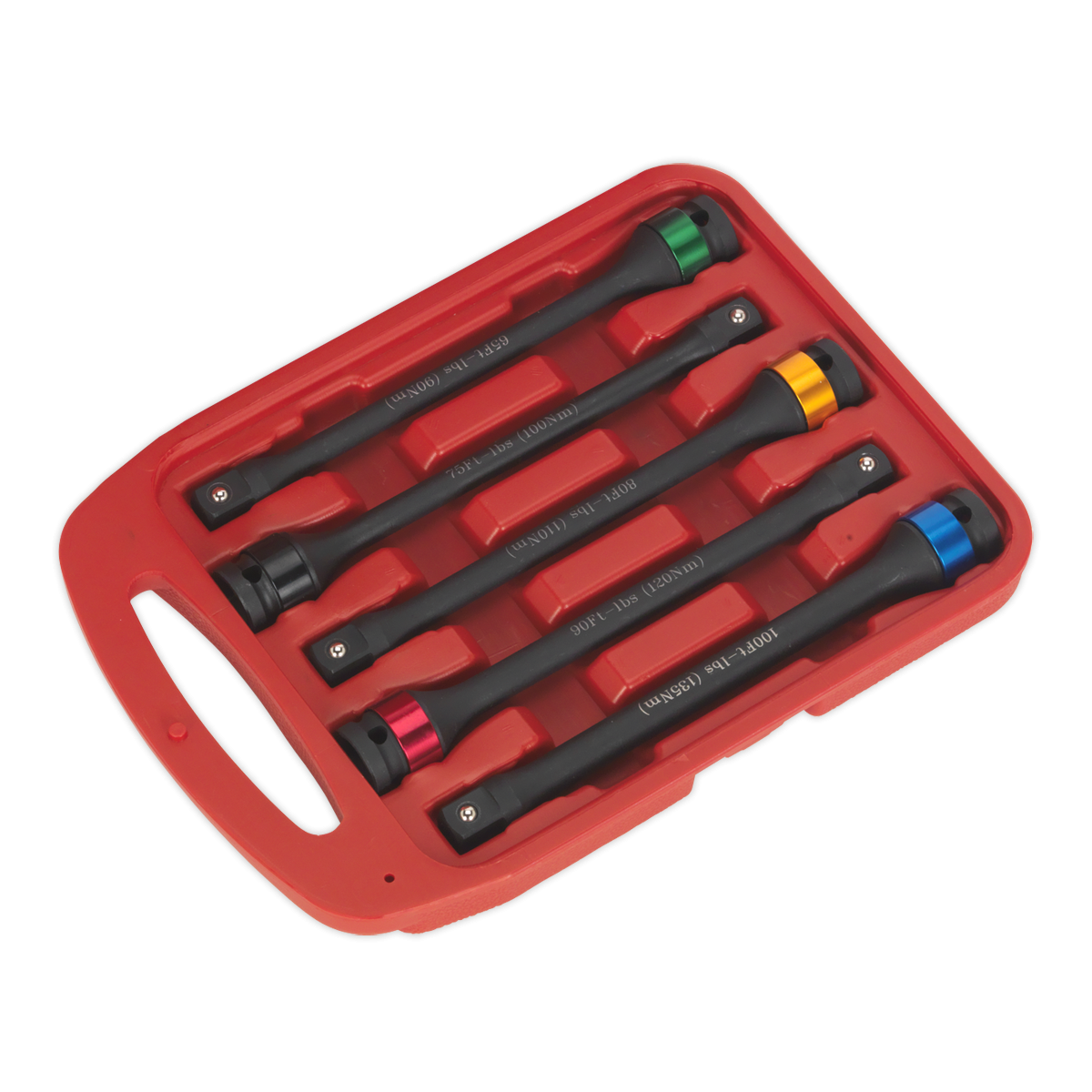 Sealey AK2242 Torque Stick Set 1/2"Sq Drive 5pc