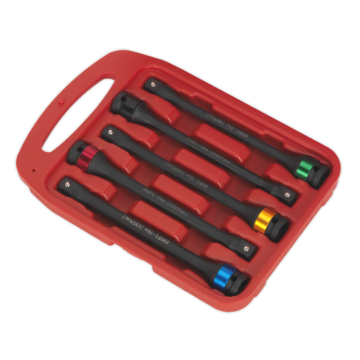 Sealey AK2242 Torque Stick Set 1/2"Sq Drive 5pc