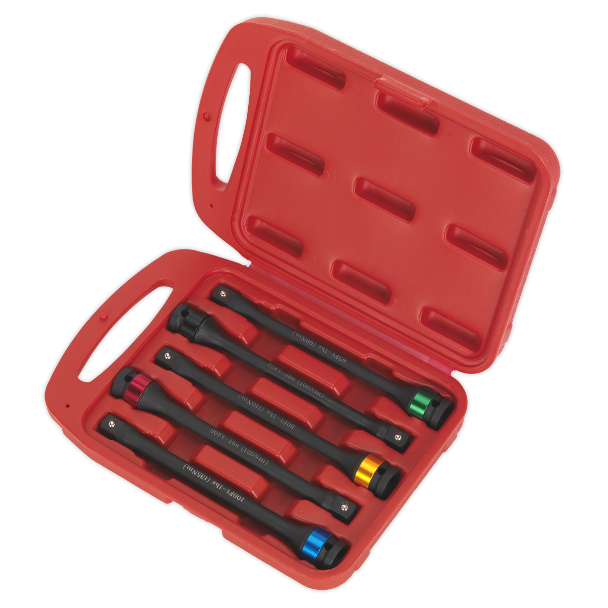 Sealey AK2242 Torque Stick Set 1/2"Sq Drive 5pc