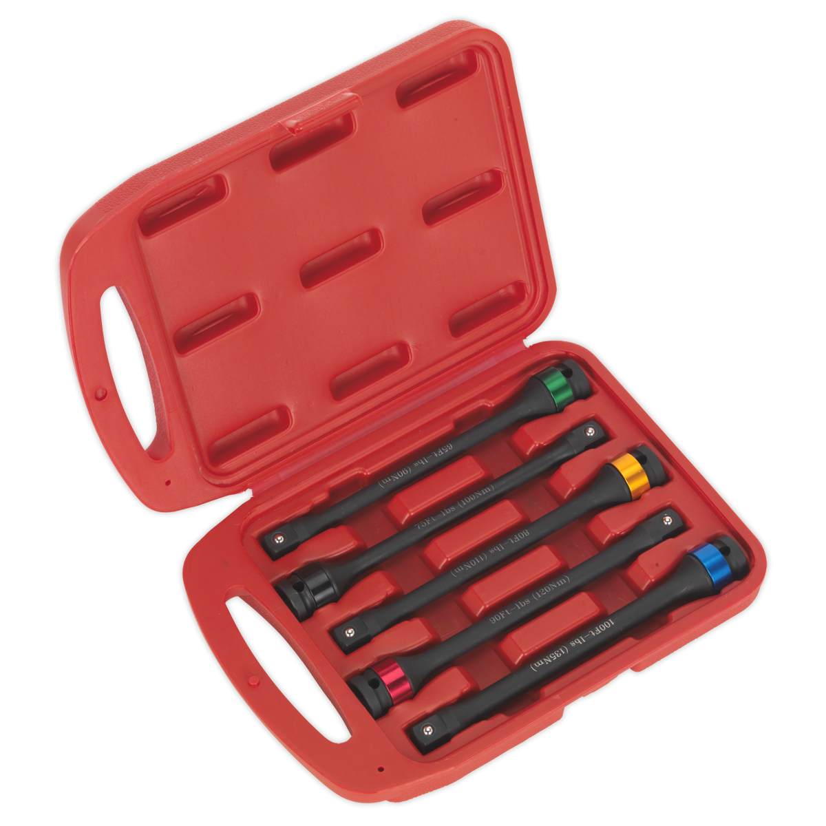 Sealey AK2242 Torque Stick Set 1/2"Sq Drive 5pc