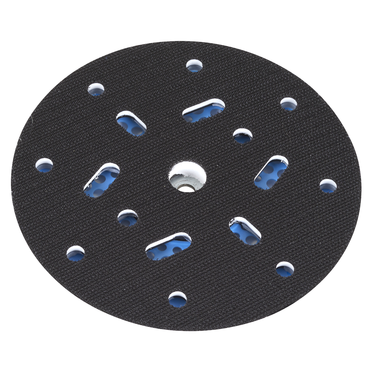 Sealey AK289 Universal Dust-Free Hook-and-Loop DA Backing Pad 150mm x 5/16"UNF & M8