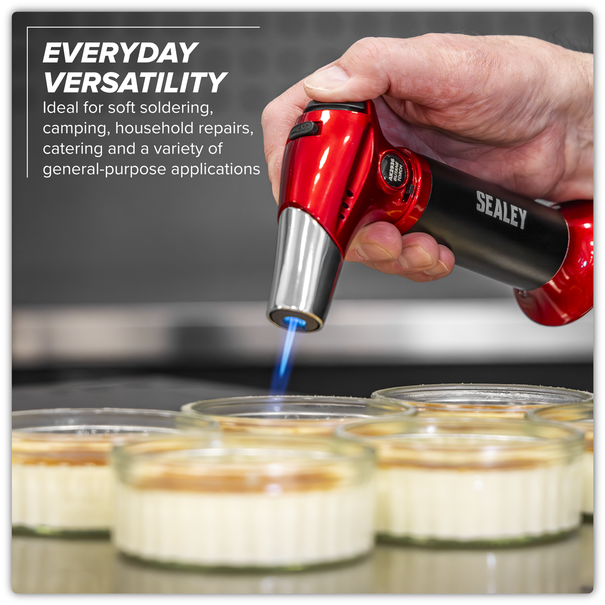 Sealey AK2936 Refillable Butane Heating/Soldering Torch