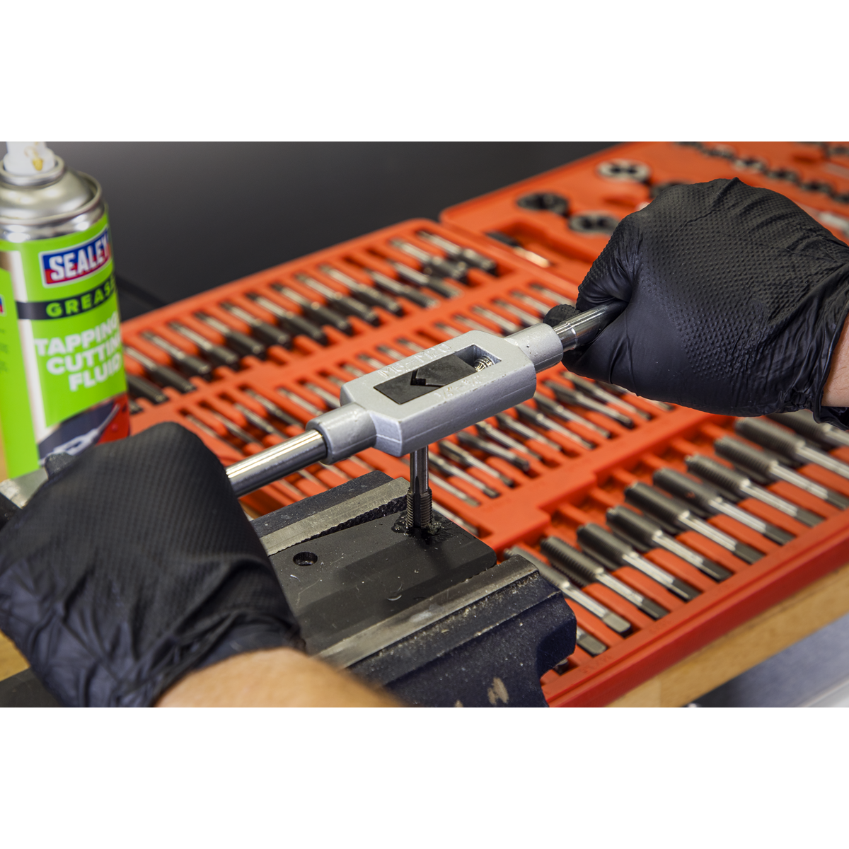 Sealey AK30110 Metric Tap & Die Set 110pc