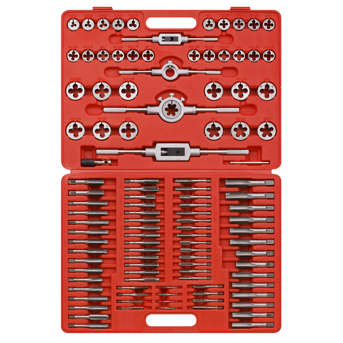 Sealey AK30110 Metric Tap & Die Set 110pc