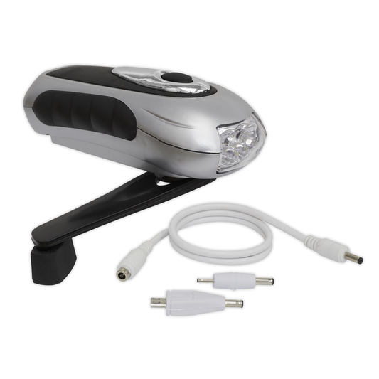 Sealey AK3305 Rechargeable Wind-Up Torch 3 LED