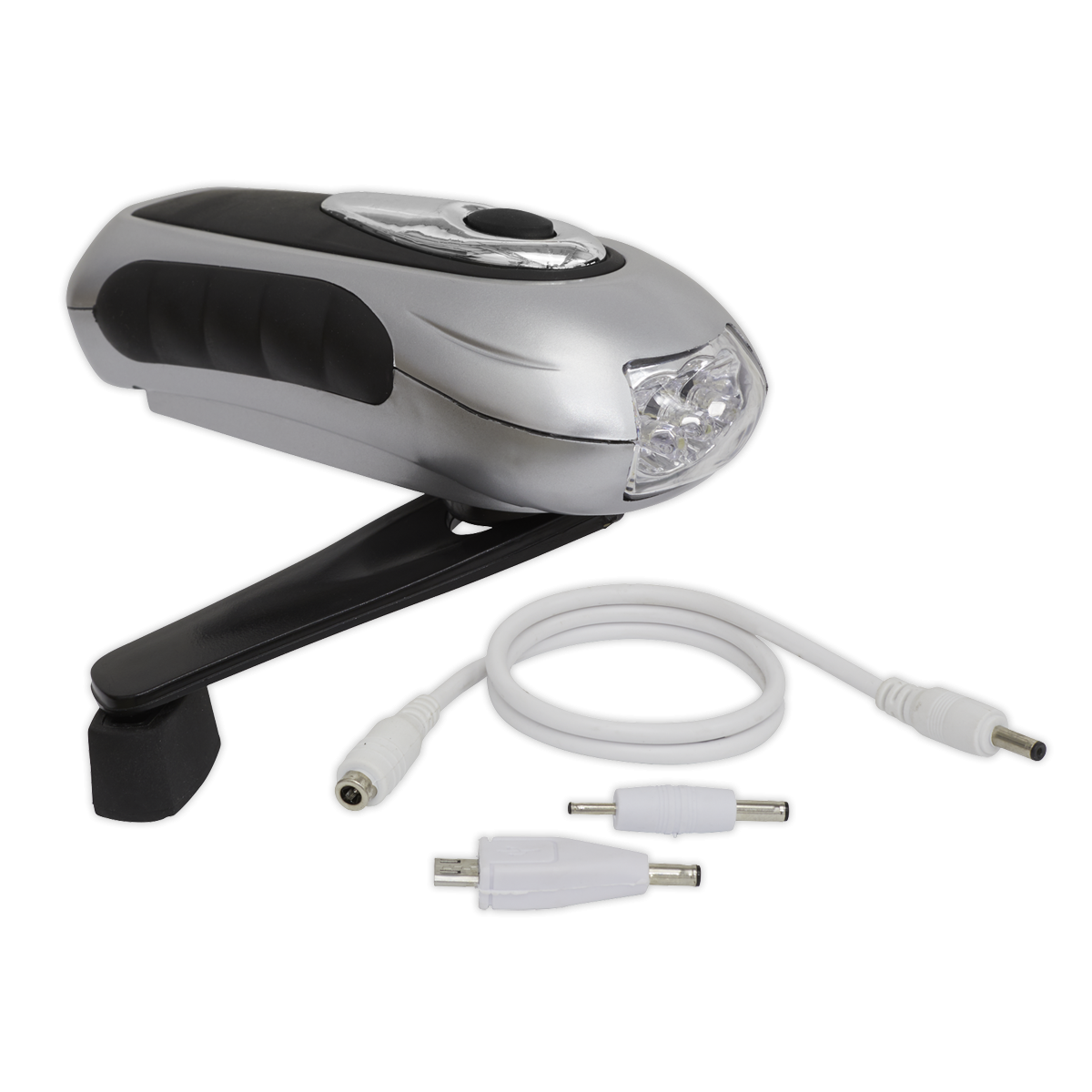Sealey AK3305 Rechargeable Wind-Up Torch 3 LED