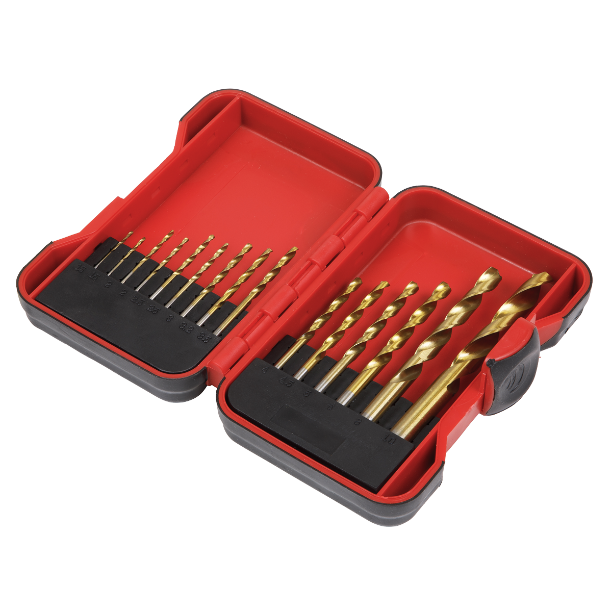 Sealey AK3715HSS HSS Drill Bit Set 15pc
