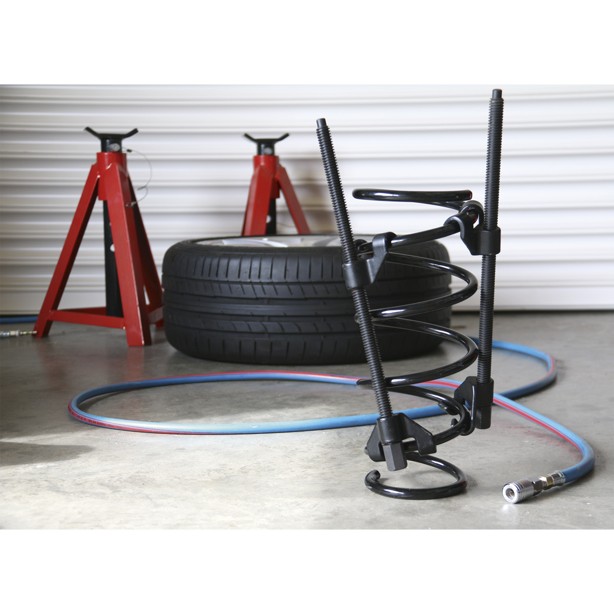 Sealey AK3846 Long Reach Coil Spring Compressor 1100kg 2pc