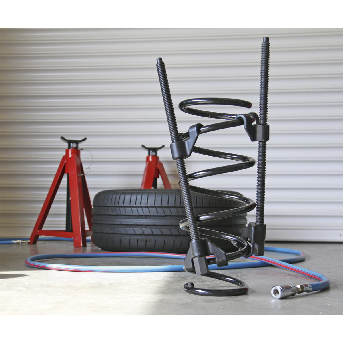 Sealey AK3846 Long Reach Coil Spring Compressor 1100kg 2pc