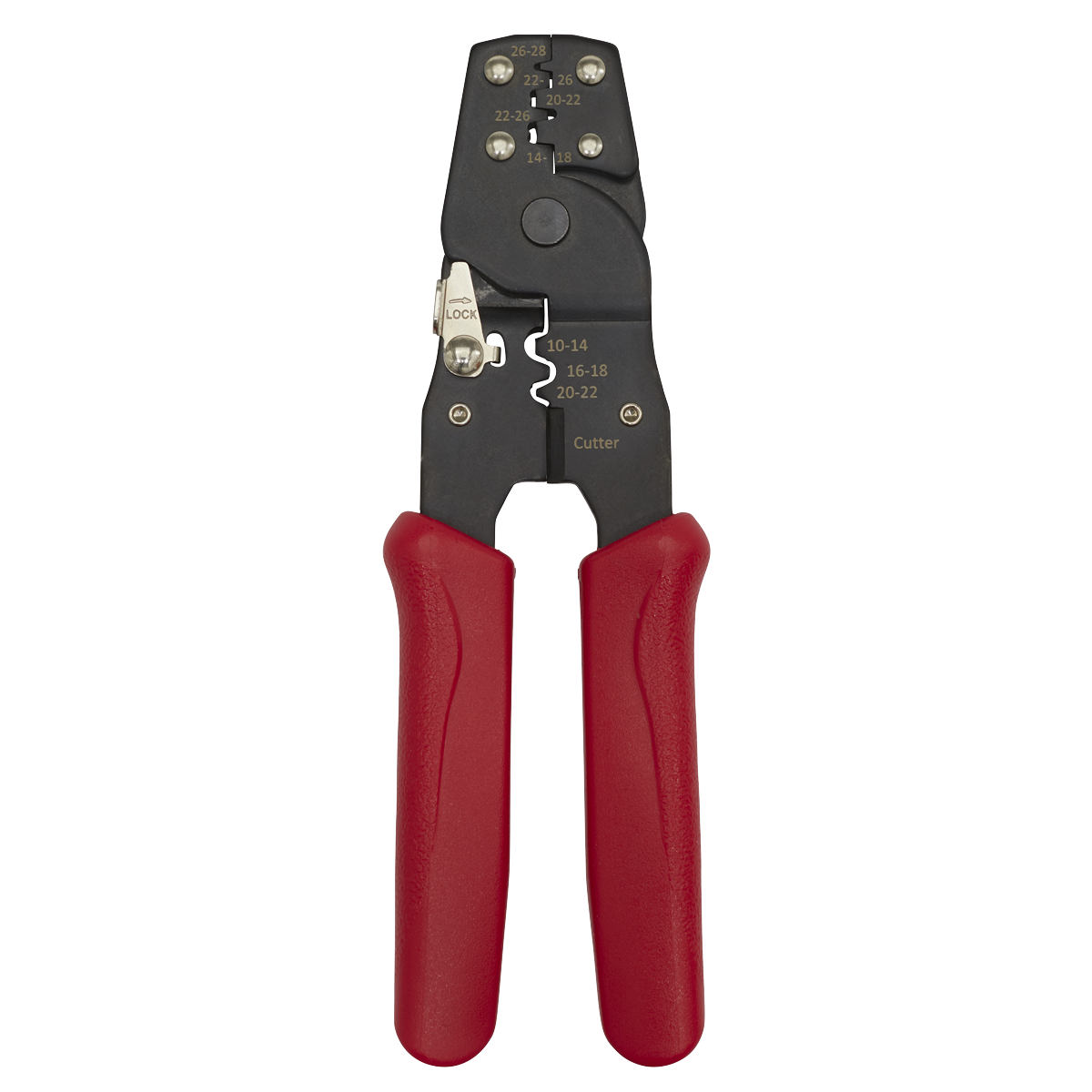 Sealey AK3850 Non-Ratcheting Crimping Tool Insulated/Non-Insulated Terminals
