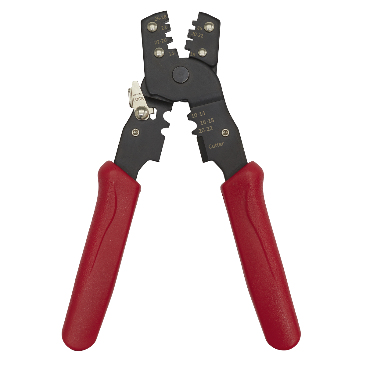 Sealey AK3850 Non-Ratcheting Crimping Tool Insulated/Non-Insulated Terminals