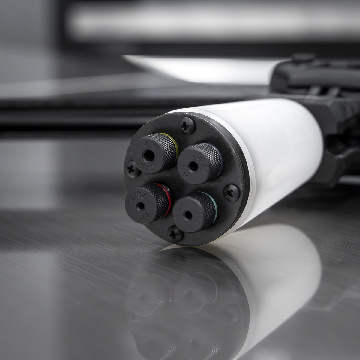 Sealey AK3983 Medium-Arm Riveter with Collection Bowl