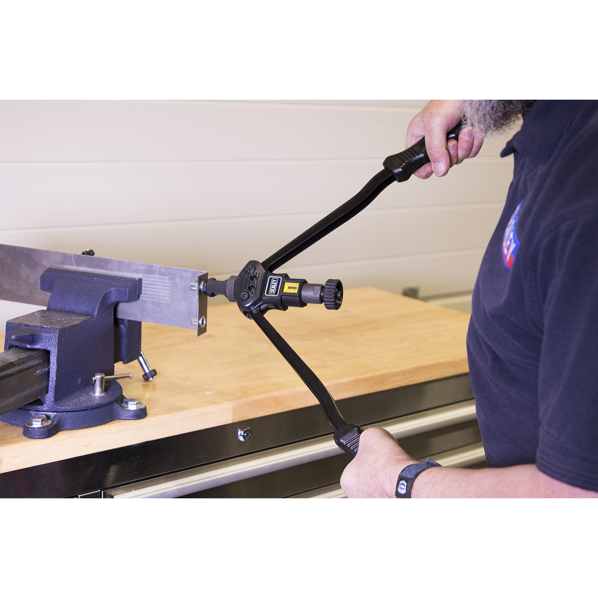 Sealey AK3985 Long-Arm Threaded Nut Riveter