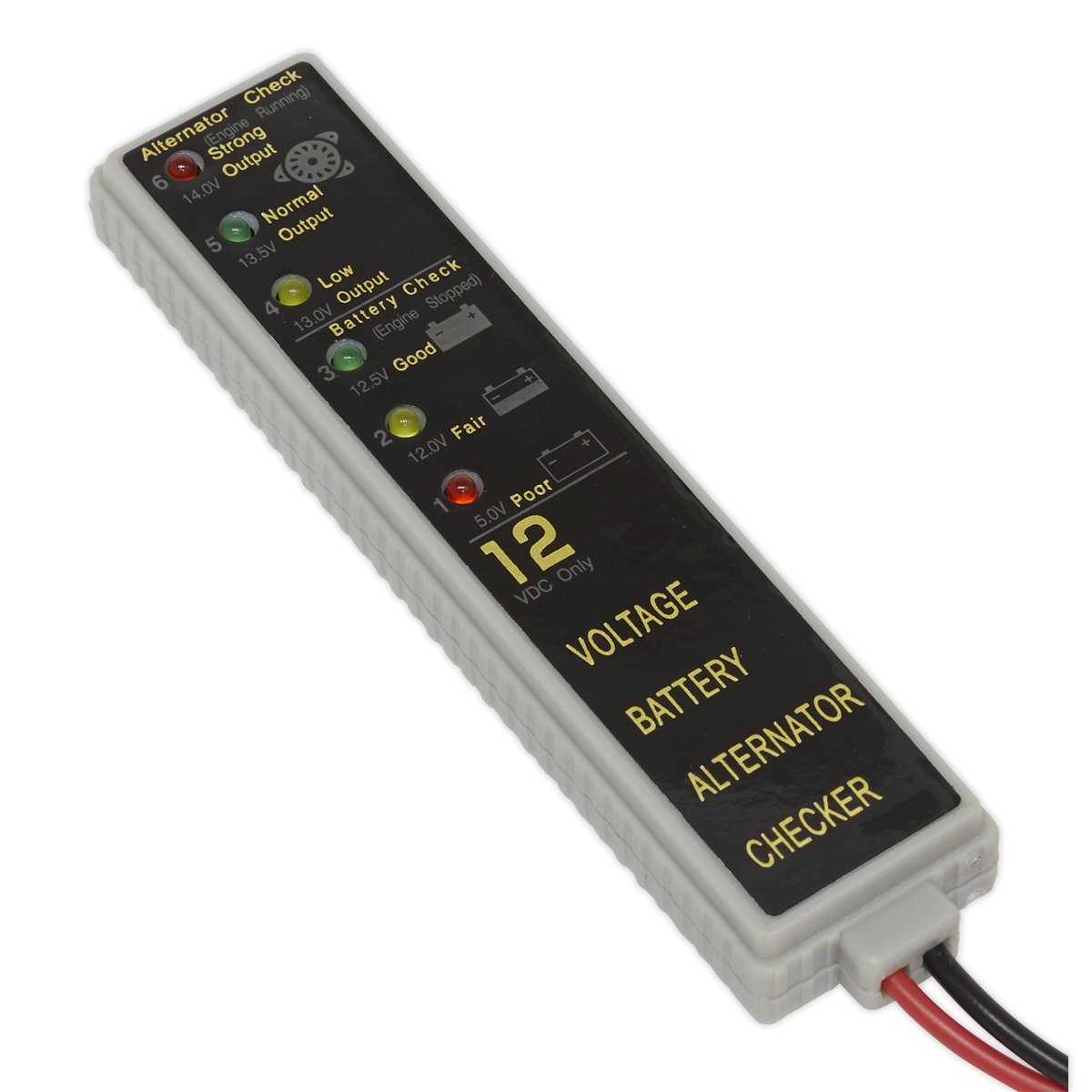 Sealey AK400 LED Battery & Alternator Tester 12V