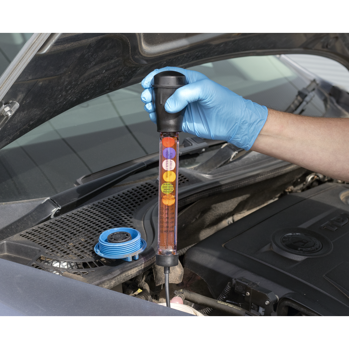 Sealey AK4120 Disc Type Ethylene Glycol Antifreeze Tester