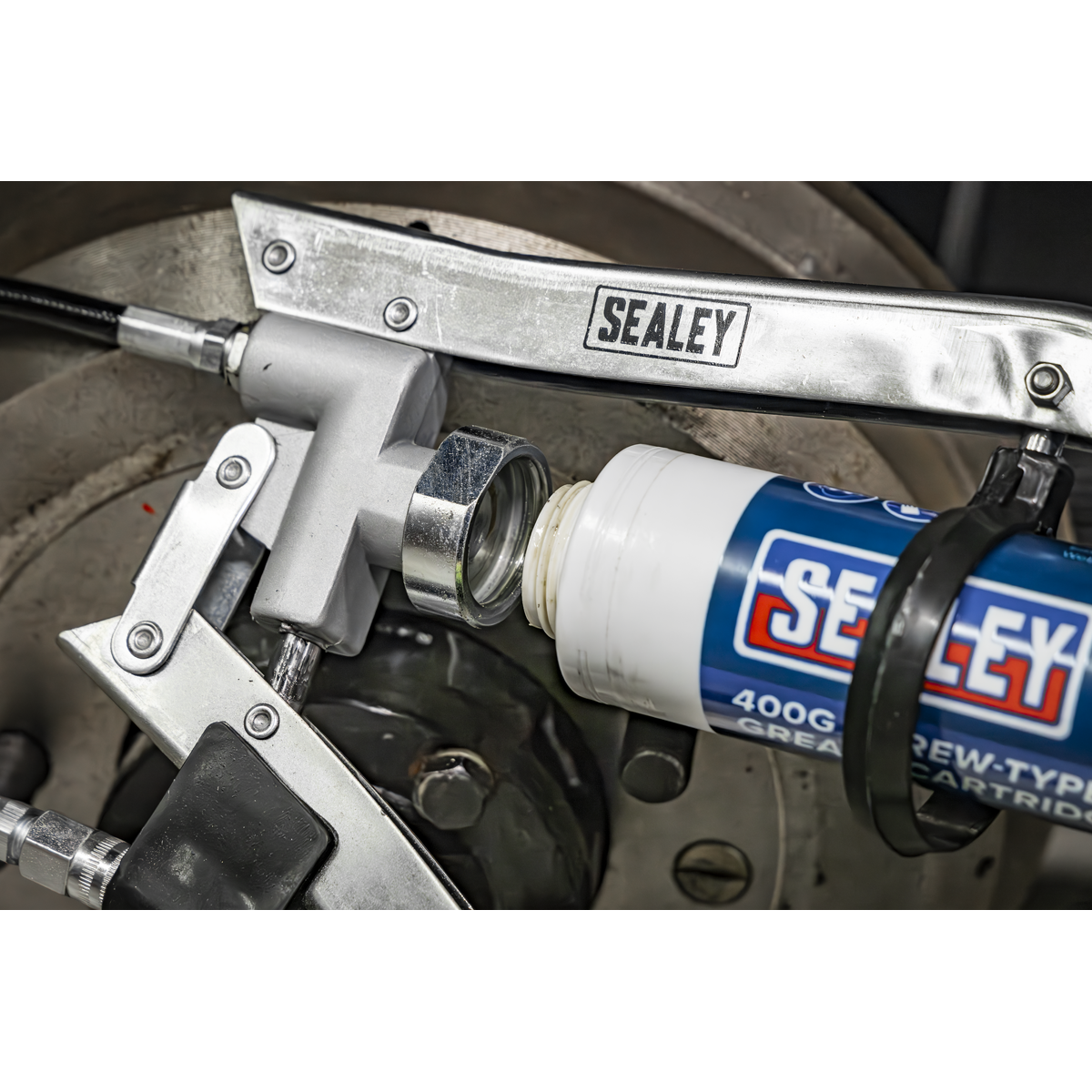 Sealey AK4405 Double Lever Grease Gun