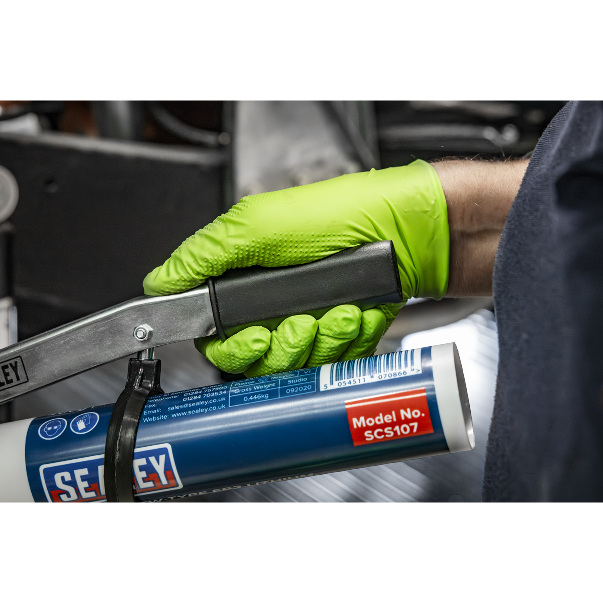 Sealey AK4405 Double Lever Grease Gun