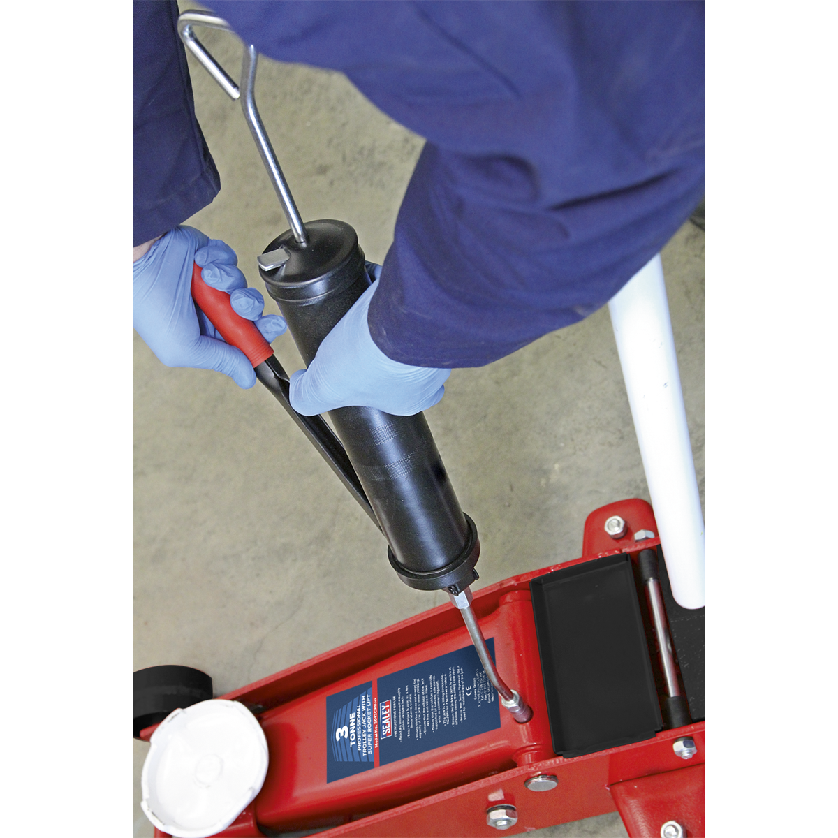 Sealey AK445 3-Way Fill Manual Grease Gun