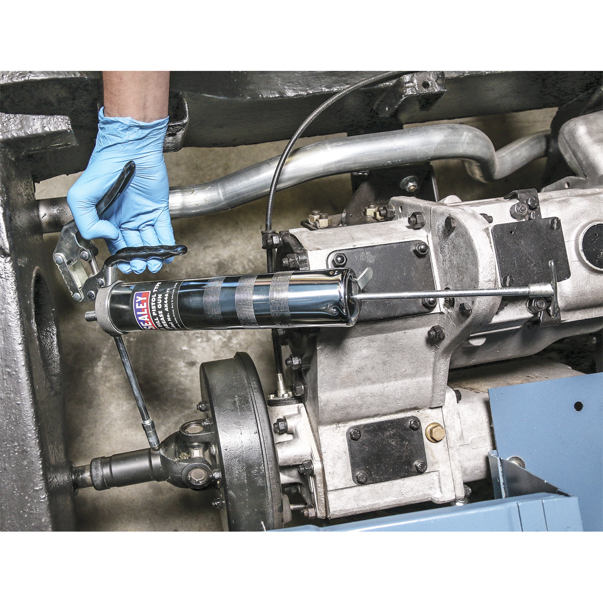 Sealey AK446 3-Way Fill Pistol Grip Grease Gun