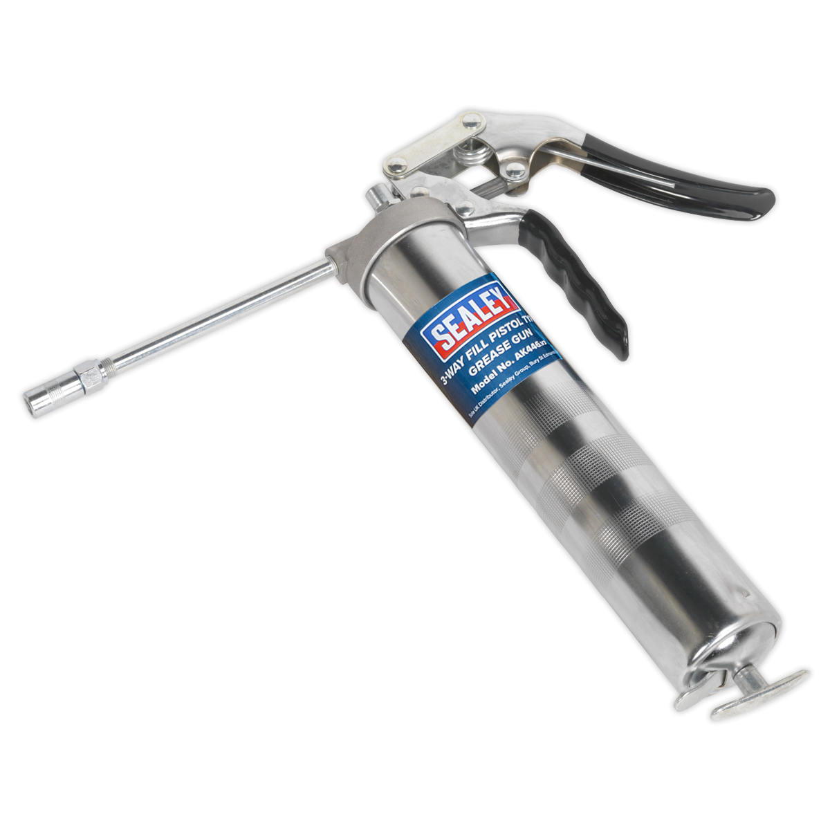Sealey AK446 3-Way Fill Pistol Grip Grease Gun