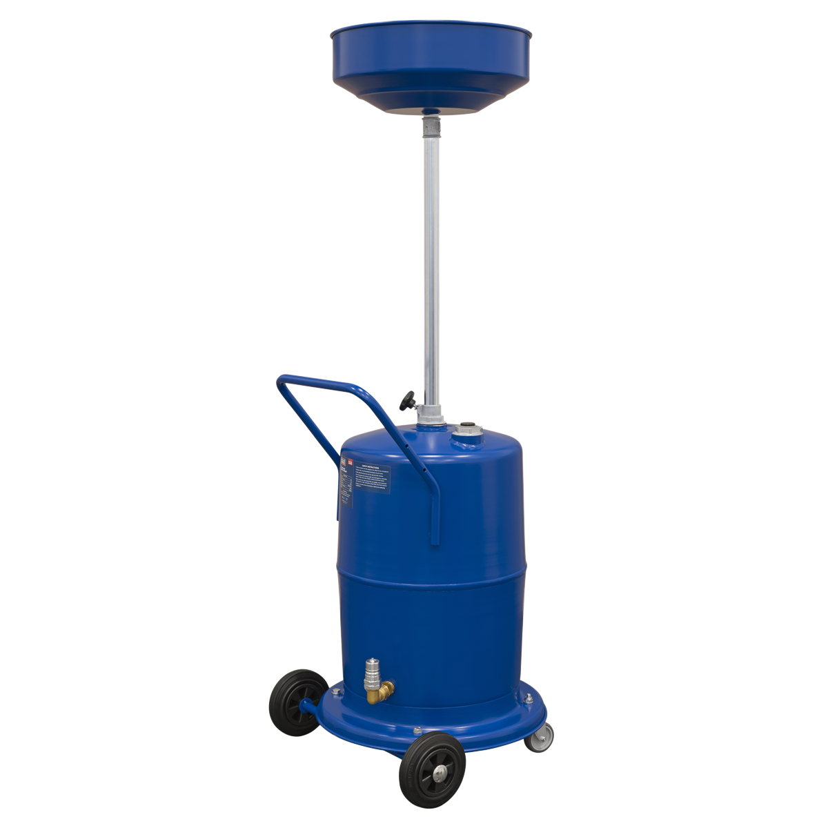 Sealey AK450DX Pump-Away Mobile Oil Drainer 75L