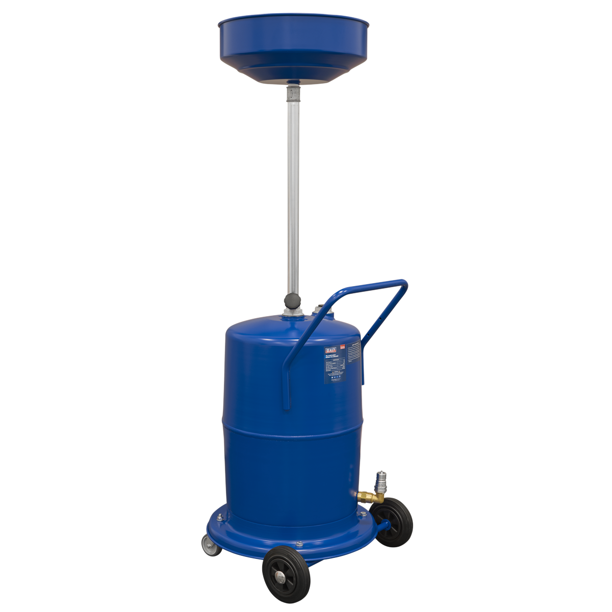 Sealey AK450DX Pump-Away Mobile Oil Drainer 75L