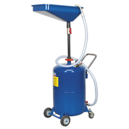 Sealey AK451DX Air Discharge Mobile Waste Oil Drainer 65L