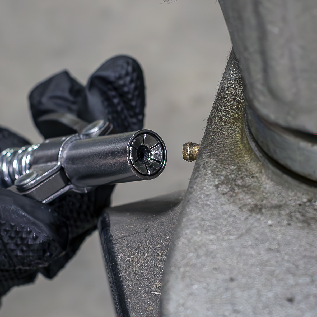 Sealey AK453 Double Handle Grease Gun Coupler