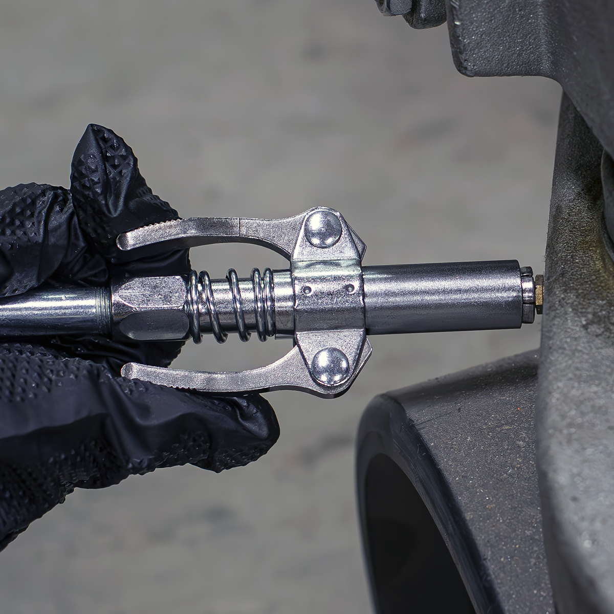 Sealey AK453 Double Handle Grease Gun Coupler