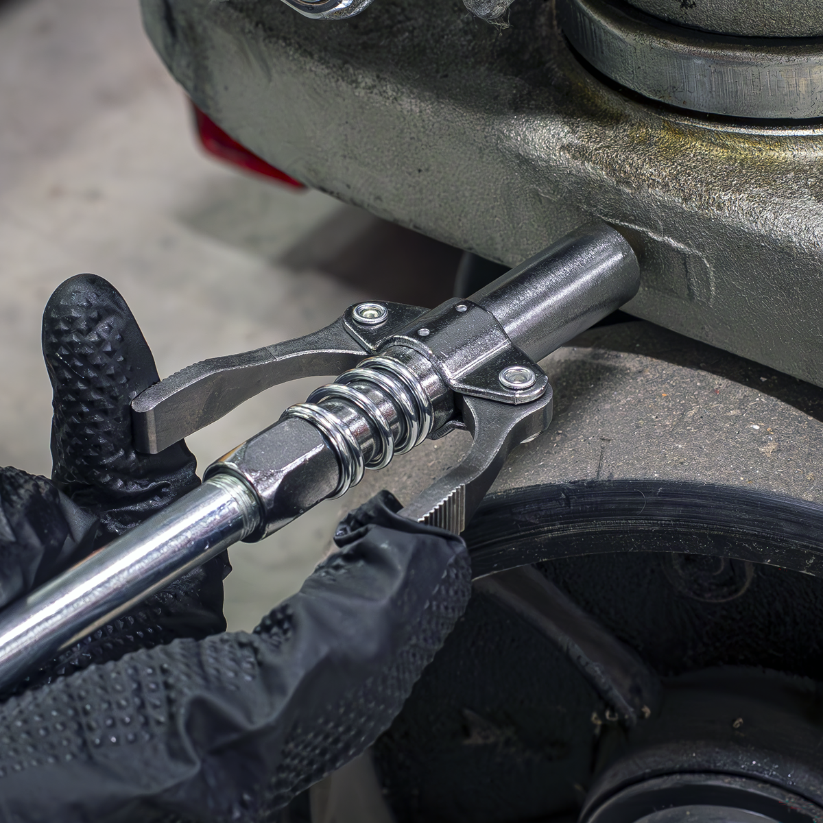 Sealey AK453 Double Handle Grease Gun Coupler