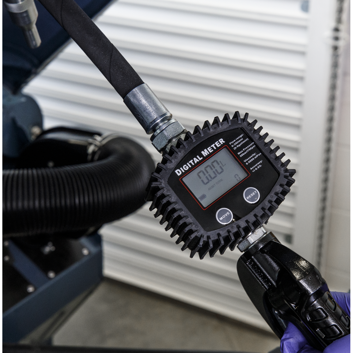 Sealey AK4562D Air Operated Oil Dispensing System with 10m Retractable Hose Reel