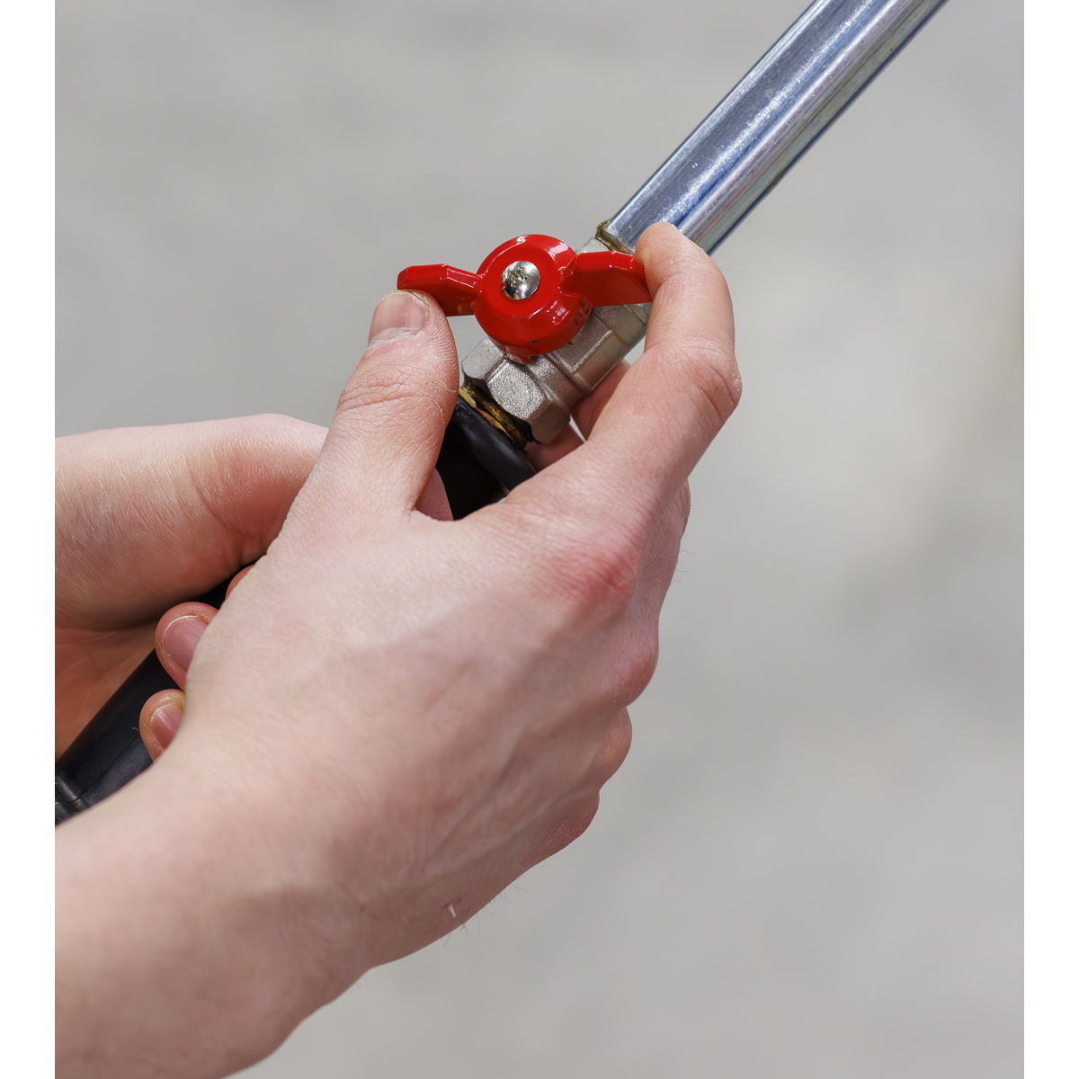 Sealey AK456DX Air Discharge Mobile Oil Drainer with Probes 35L