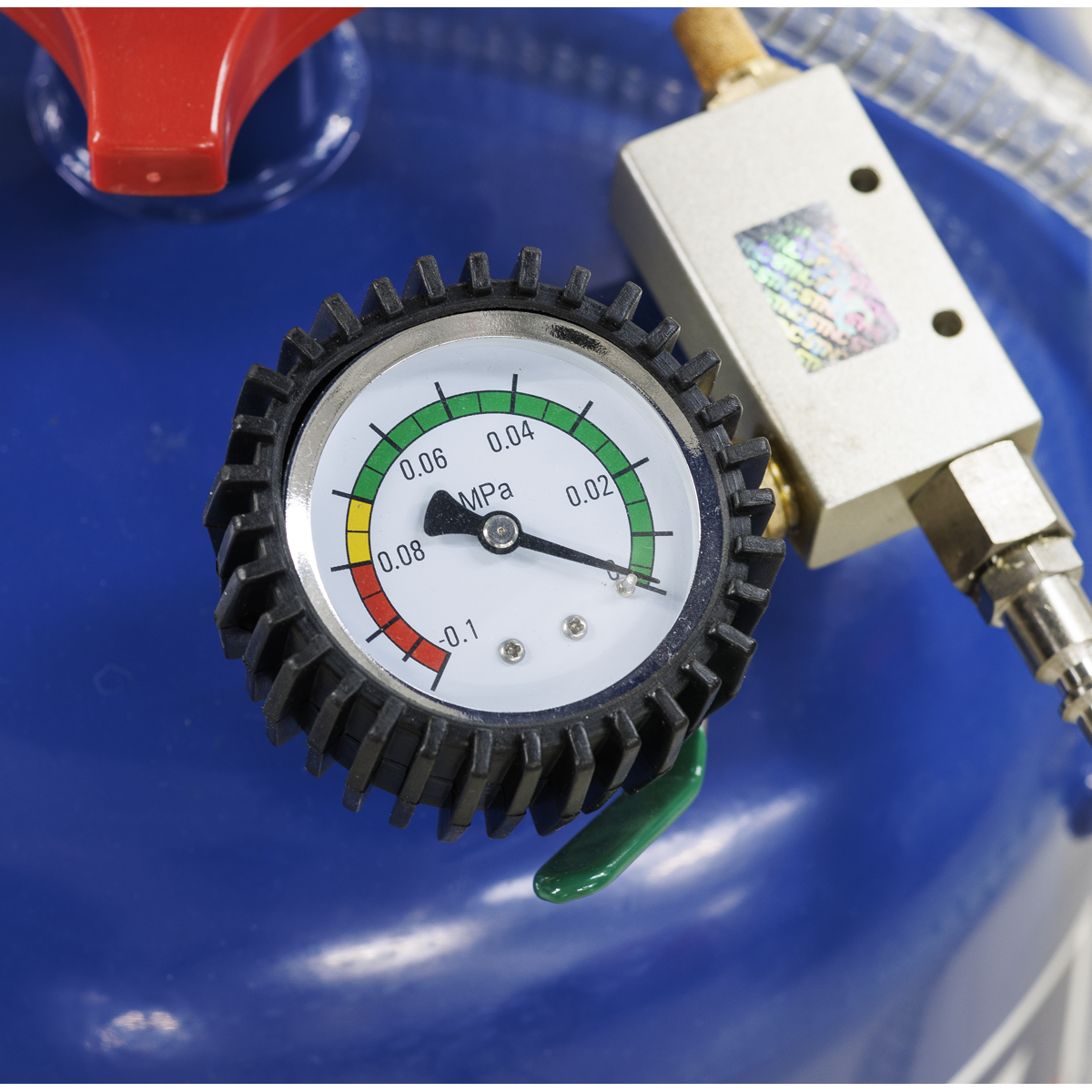 Sealey AK456DX Air Discharge Mobile Oil Drainer with Probes 35L