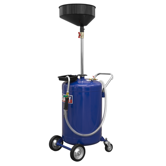 Sealey AK458DX Air Discharge Mobile Oil Drainer 110L