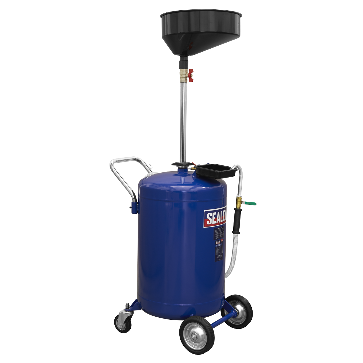 Sealey AK458DX Air Discharge Mobile Oil Drainer 110L