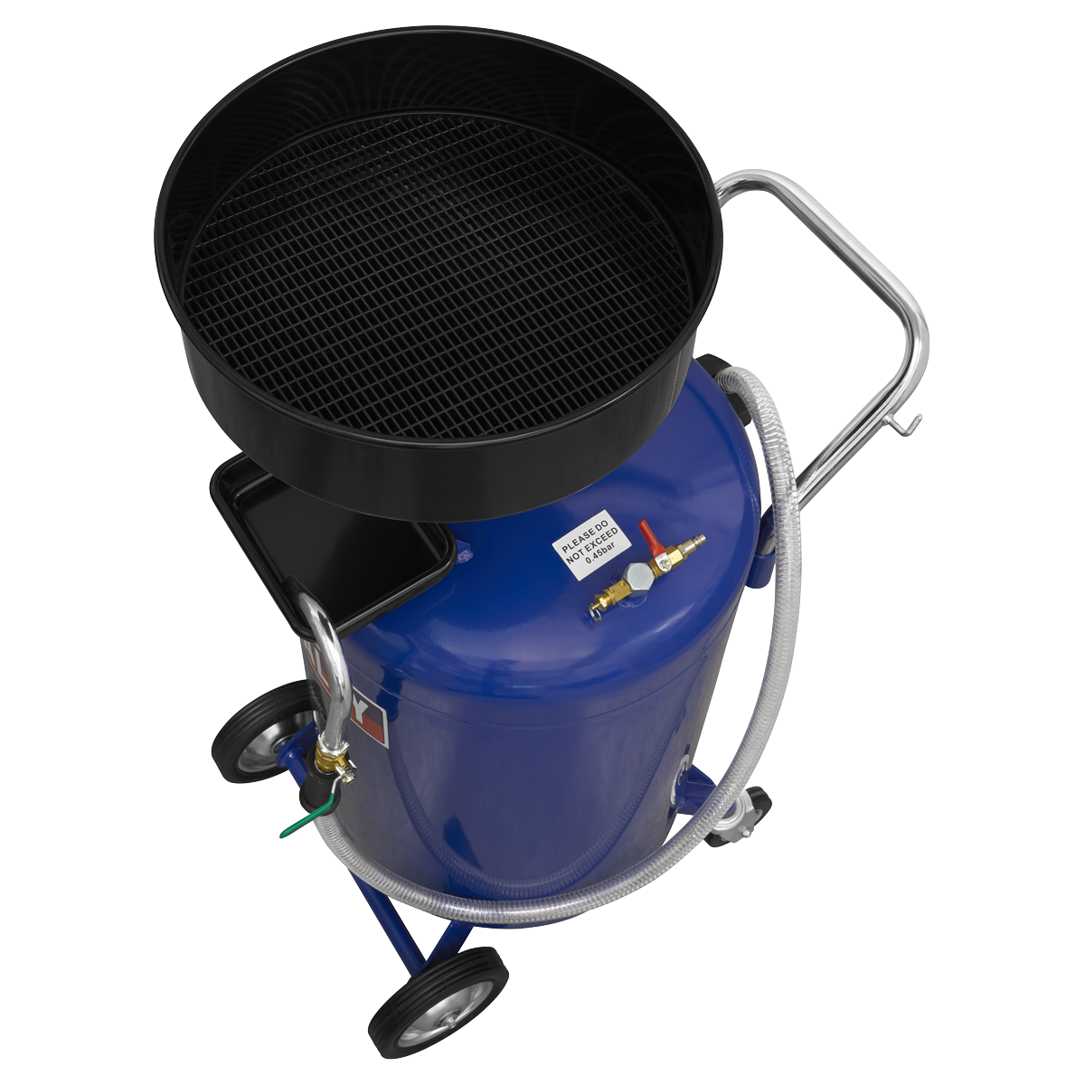 Sealey AK458DX Air Discharge Mobile Oil Drainer 110L